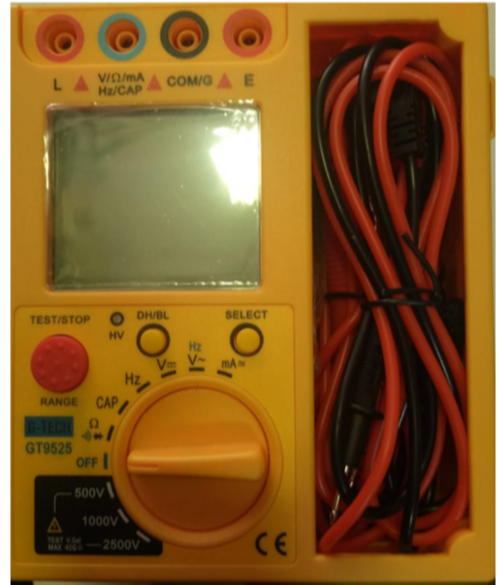 40 Giga Ohms DIGITAL INSULATION TESTER 2500 VOLT G- TECH, Packaging Type: Box, Model Name/Number: Gt 9525