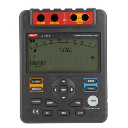Black Digital Insulation Tester, Packaging Type: Box, Electrical
