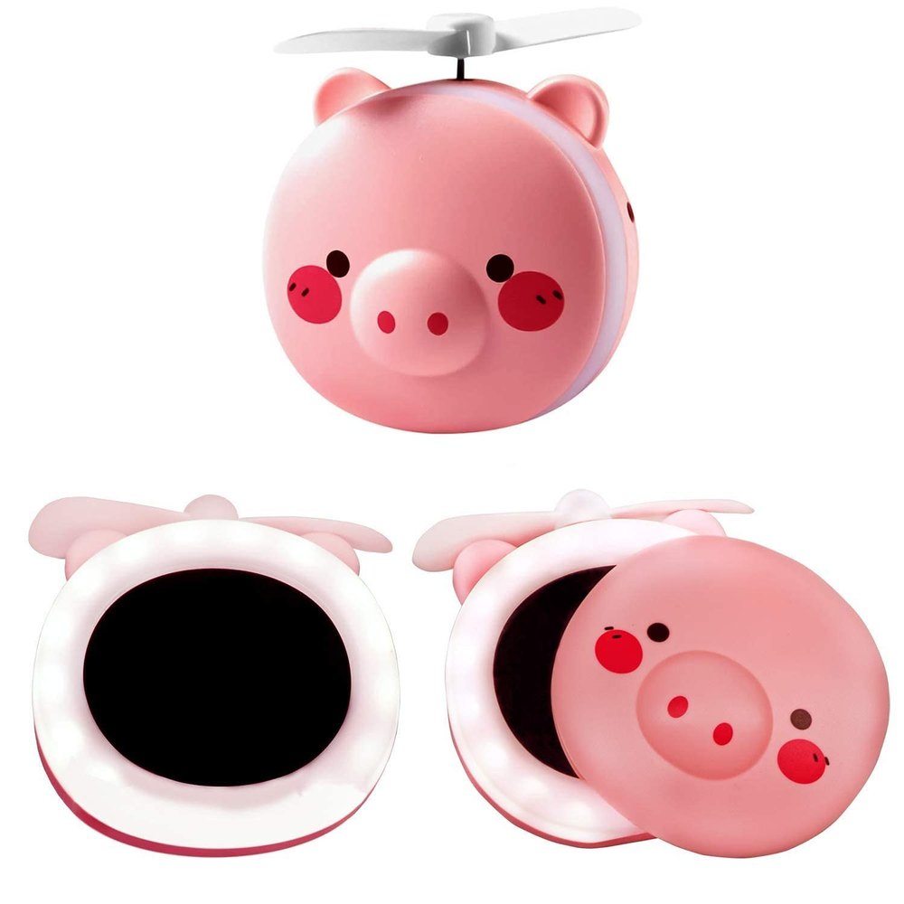 Mini Fan with mirror, 20