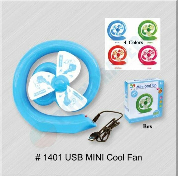 Medium Plastic USB Mini Cool Fan
