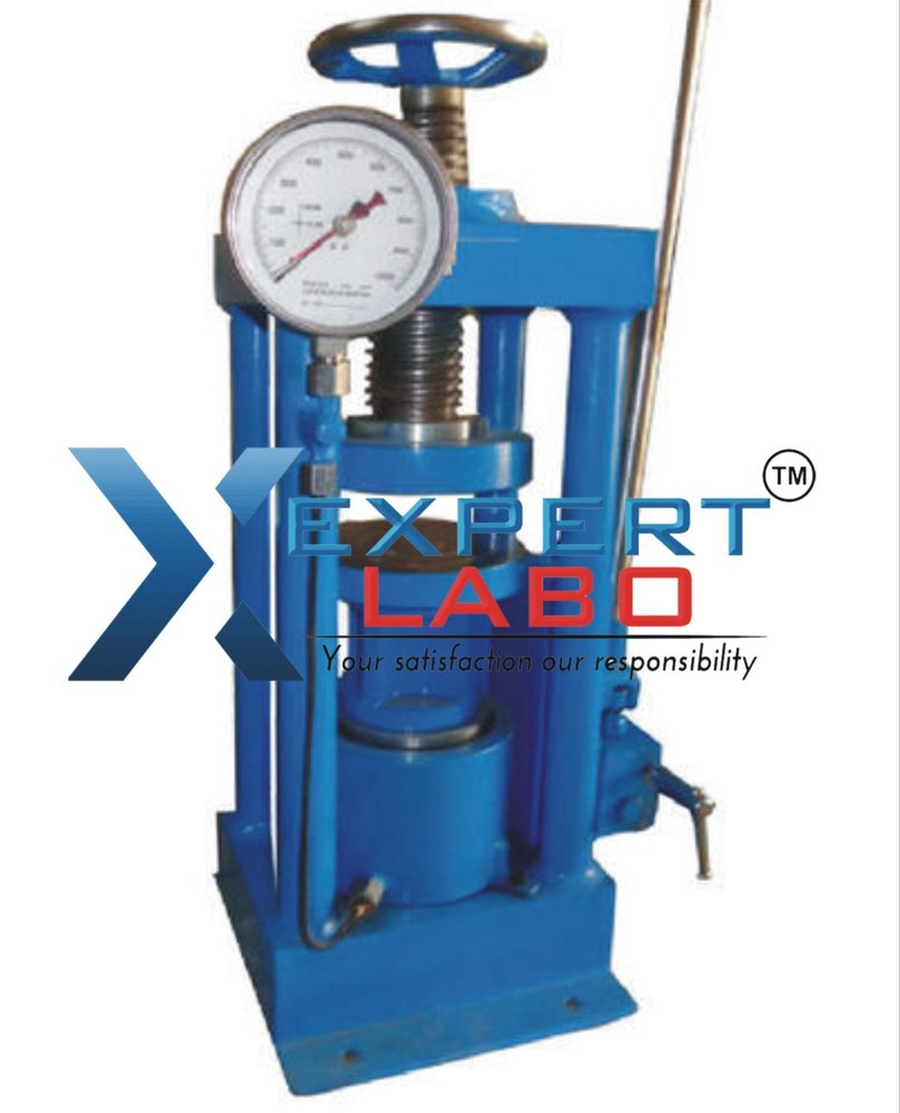 Mild Steel Blue Manual Flexure Testing Machine