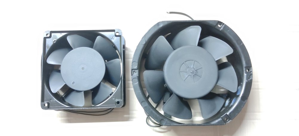 Black COOLING FAN, For Panel