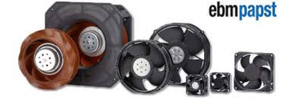 Panel Cooling Fan Black EBM Papst & EBM Nadi, For Industrial