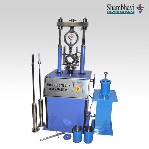 Mild Steel Marshall Stability Test Apparatus - (SICBMSA-01), Capacity: Loading Capacity 5000kgf, 230 Volts A.c