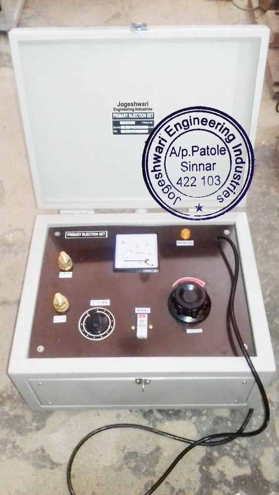 Mild Steel Primary Injection Test Set