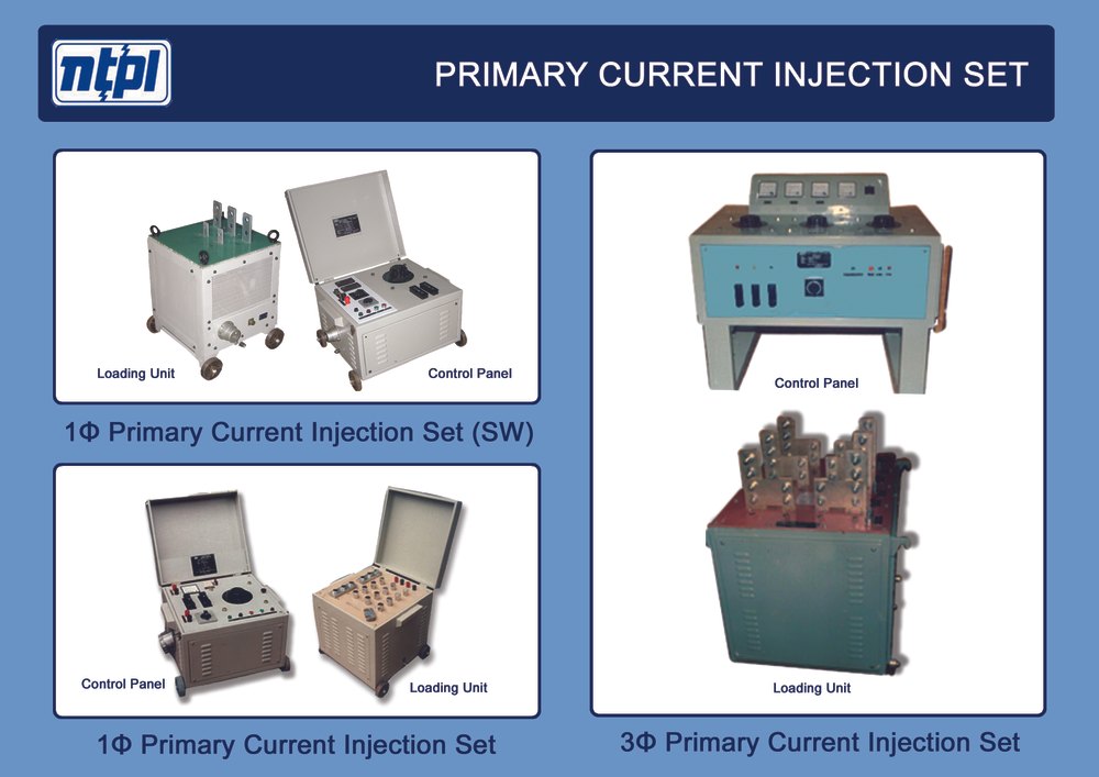 Digital 100a - 10ka Primary Current Injection Set, Packaging Type: Wooden Box