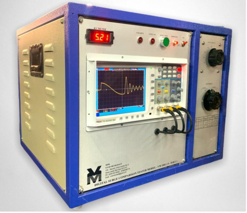 Lcd Display Digital surge comparison tester