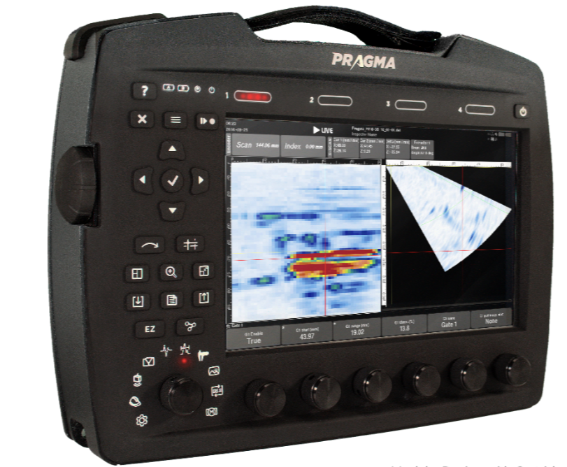 Non-Destructive Phased Array Ultrasonic Testing Machine (PAUT & TOFD)