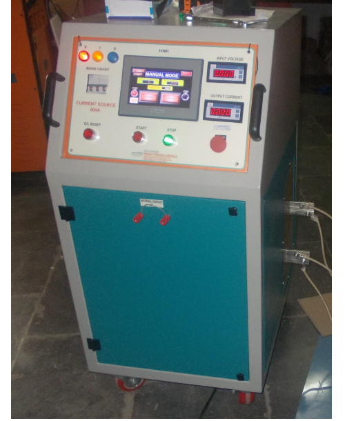 Pragati Process Controls Stainless Steel Temperature Rise Test Panel for Switches