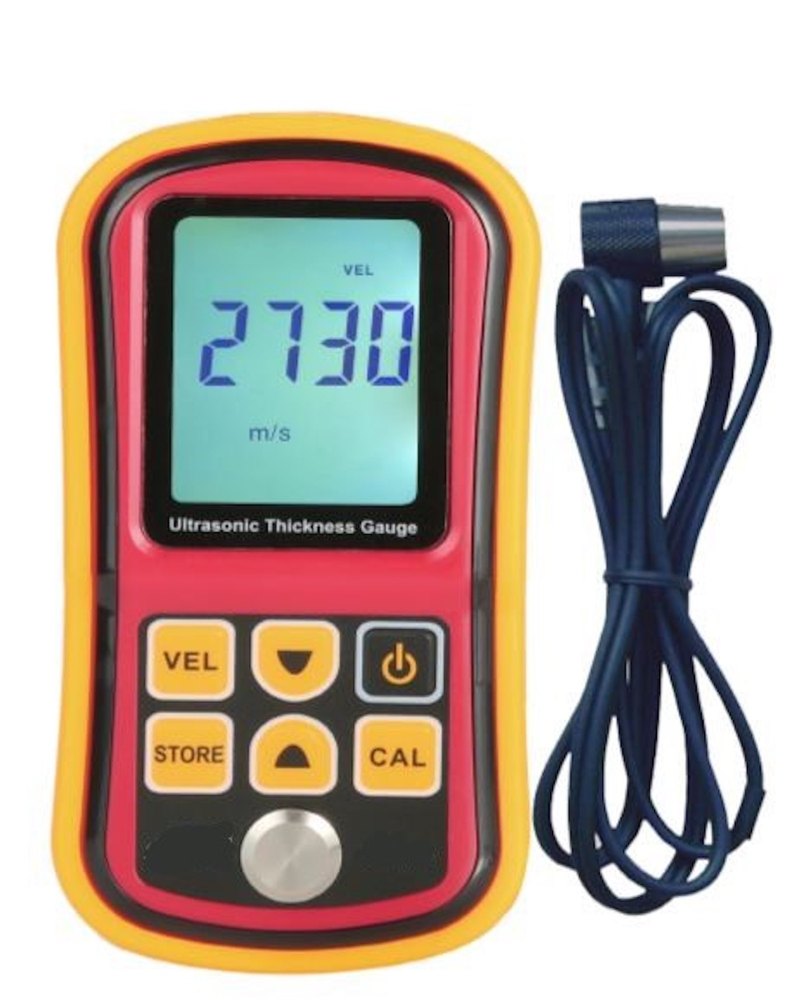 Digital 1.2 - 225mm Ultrasonic Thickness Gauges, 4-Digit LCD Display, Model Name/Number: UTM-9