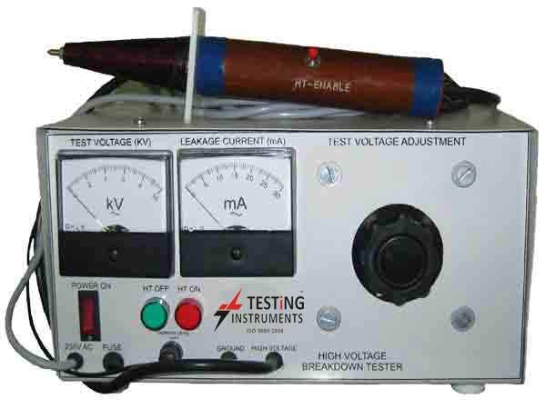 TI Single HV Breakdown Tester, 230 AC, Voltage: 5000v