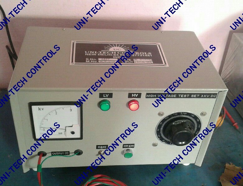 UNI-TECH CONTROLS DC High Voltage Breakdown 3kv, For Laboratory