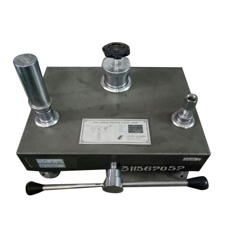 Analog MS Deadweight Pressure Gauge Tester, For Laboratory
