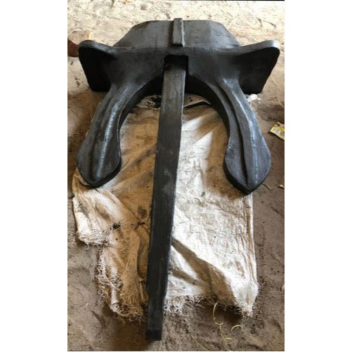 Cast Iron Dead Weight Marine Anchor, Paint Coated, 40 - 60 Hrc