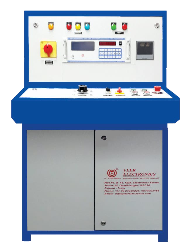 Motor Performance Testing Panel