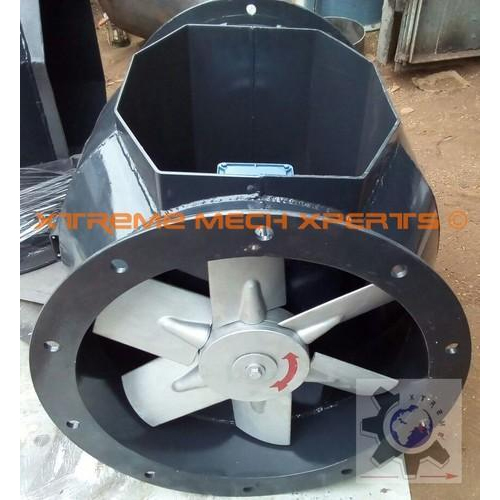 Silver High Temperature Axial Fans