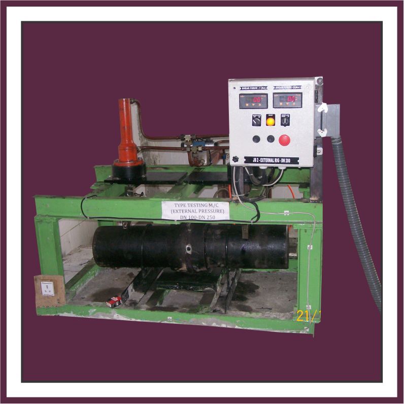 DI pipe External Seal & Shear Test