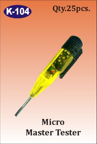 Micro Master Tester-K-104, For Industrial