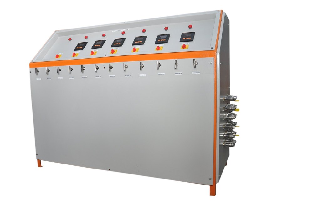 Analog Orange Hydrostatic Pressure Testing Machine, For Industrial, Packaging Type: Box