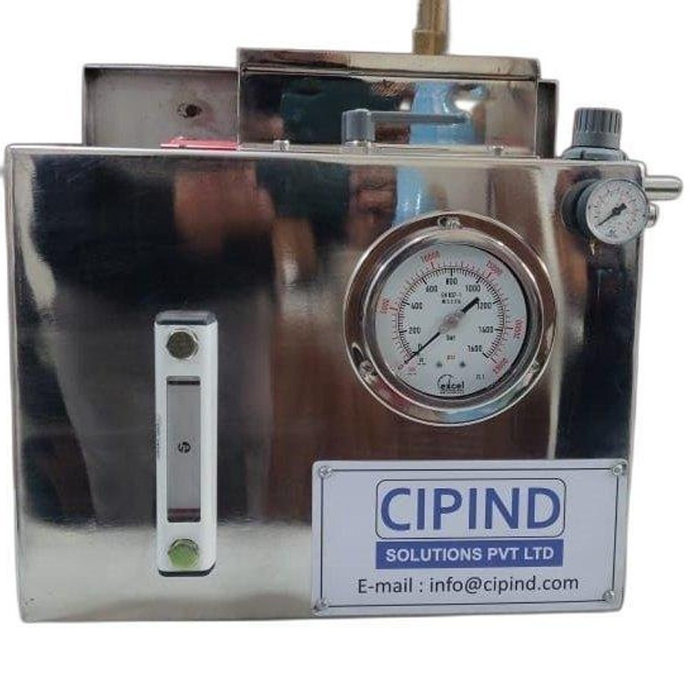 Automatic 2 kW 1200 Bar HTPU Pressure Testing Machine