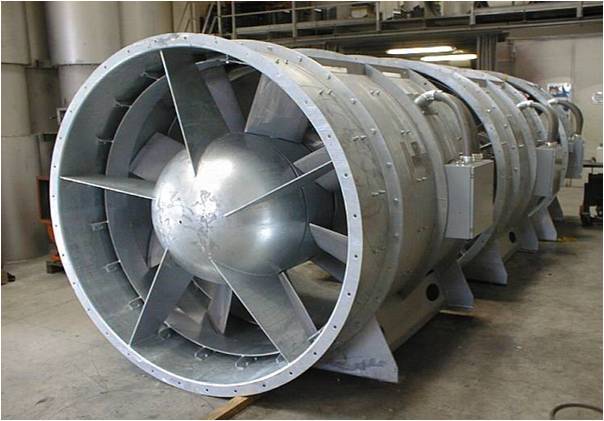 High Pressure Axial Flow Fans / Tunnel Ventilation Fans