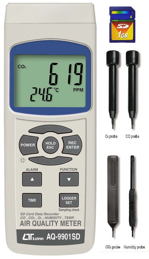 Lutron AQ-9901SD Air Quality Meter