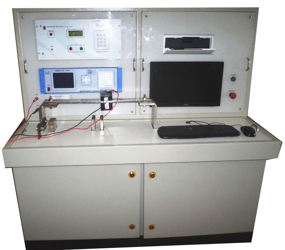 Mild Steel CT PT Test Bench