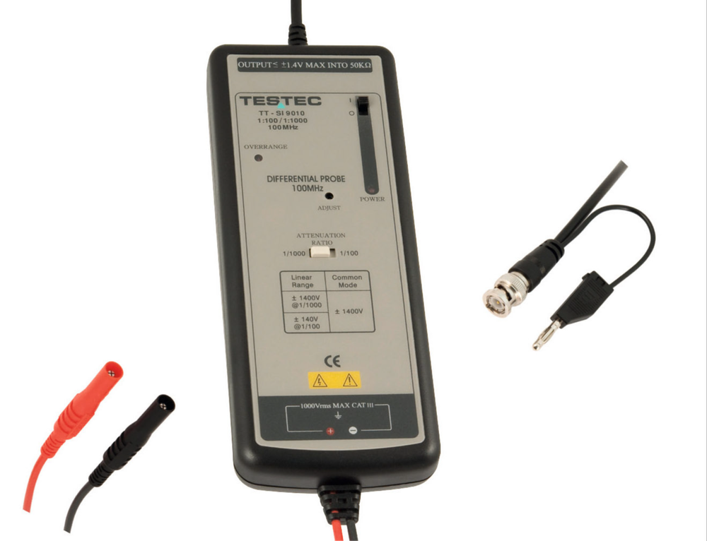 Testec TT-SI-9010 Oscilloscopes Differential Probes