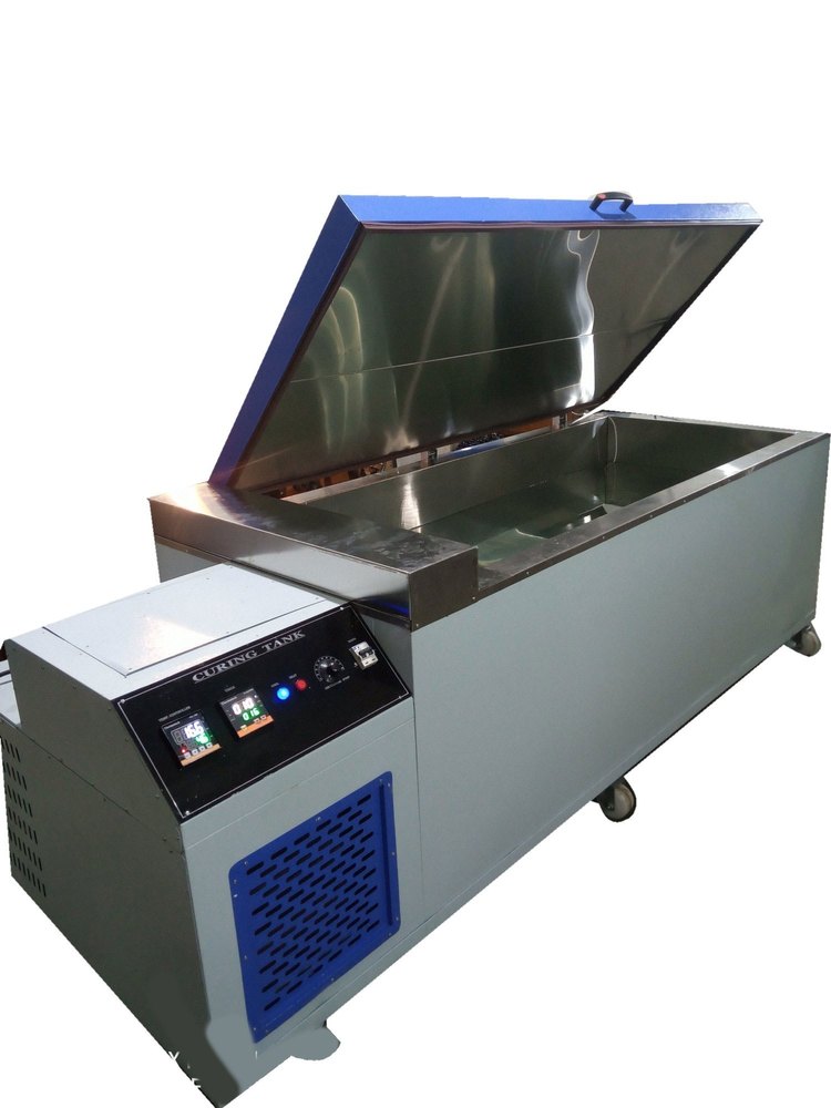 Digital White and Blue Curing Tank, Packaging Type: Box