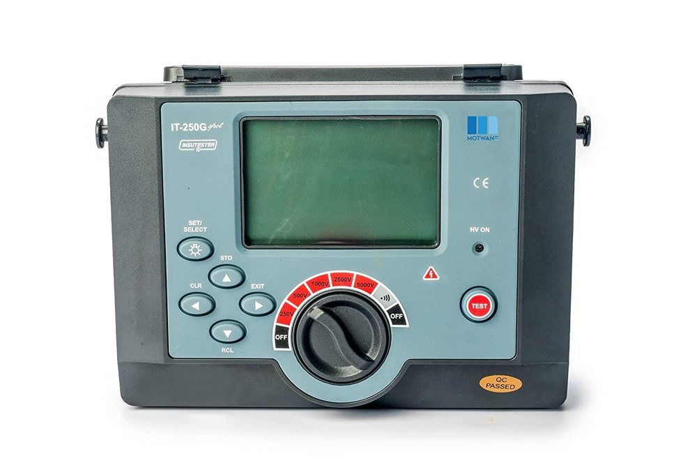 5000v 1000V Motwane Digital 5kv Insulation Tester It250G, For Industrial, Packaging Type: Box