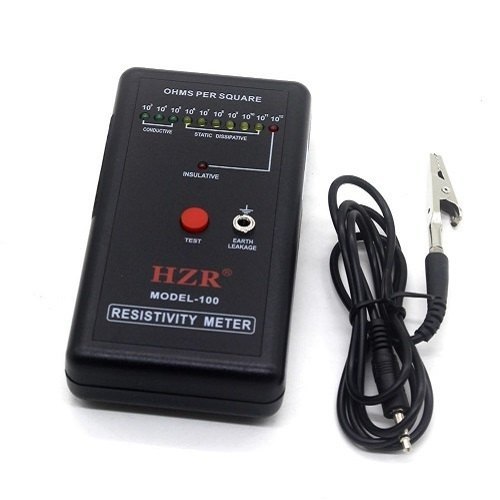 ESD Surface Impedance Tester For Anti-static Cleanroom, Electronic Diy Repair Anti-static Tester