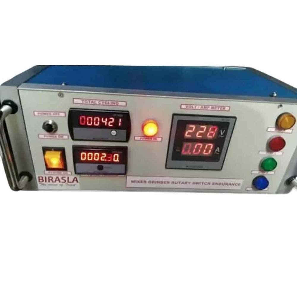 Birasla 5 Amp Rotary Switch Testing Machine, Number Of Switch Positions: 1, 230 Volts