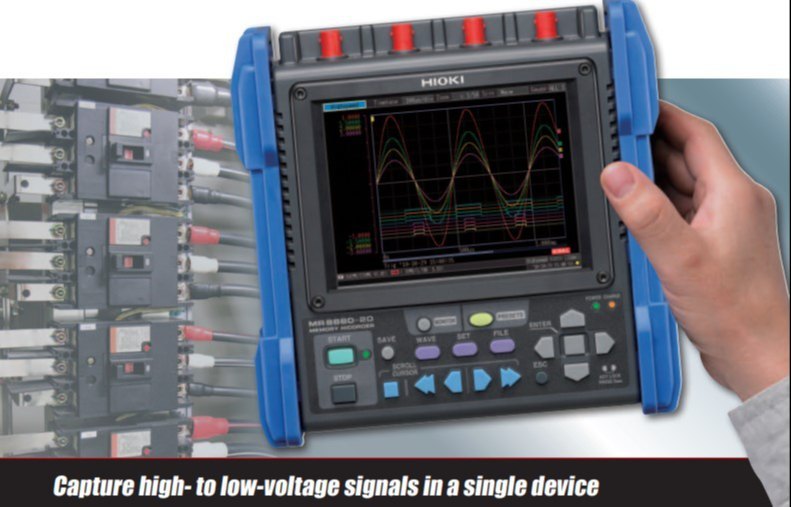 Digital Blue Hioki MEMORY HiCORDER MR8880, For Industrial
