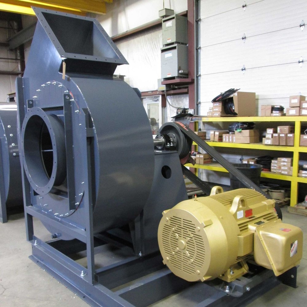 40HP 3 Belt Driven Centrifugal Blowers For Food Processing Industries, Model Name/Number: SvBM-40
