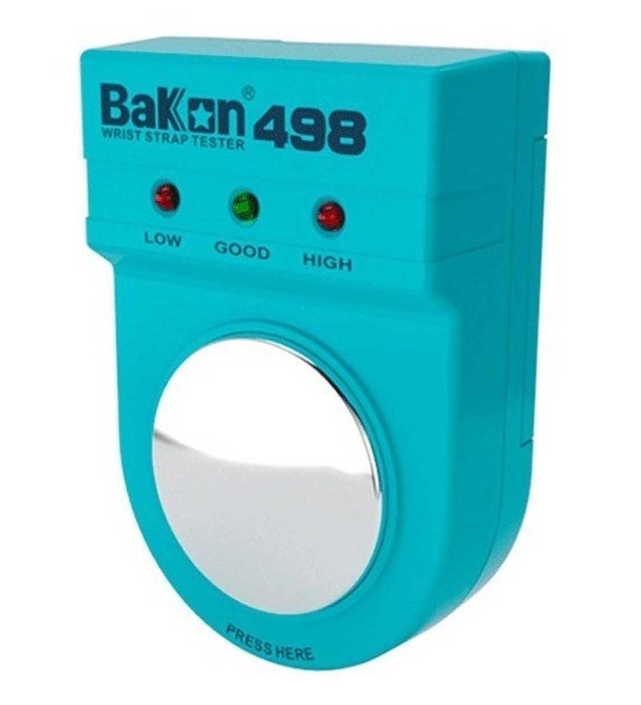 Analog Blue Bakon BK 498 Antistatic Portable Wrist Strap Tester, For Electrical Industries