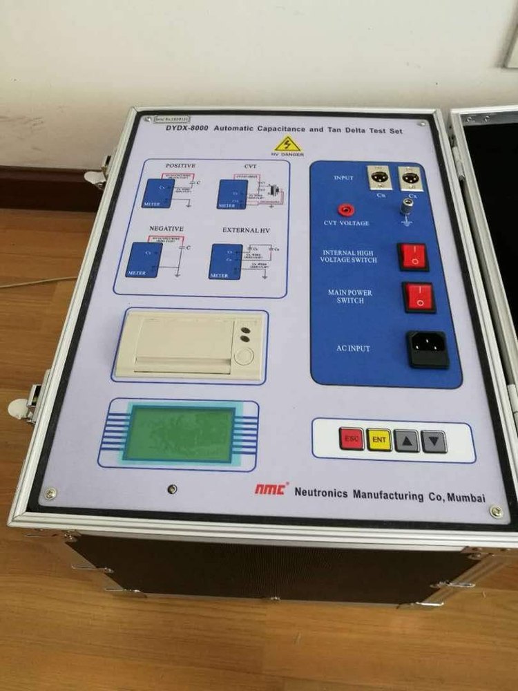 12 Kv Fully Automatic Capacitance Tan Delta Tester With Printer