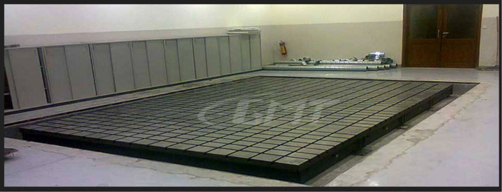 Metrology Cast Iron Bed Plates
