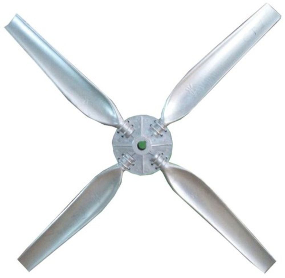 Electricity Top Cooling Tower Glass Fill Plastic Fan, 900rpm, Number Of Blades: 4