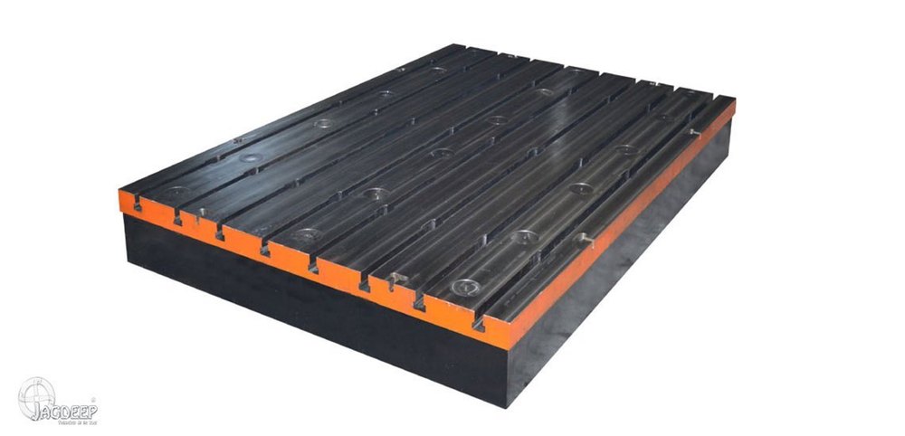 Cast Iron T Slotted Floor Plates