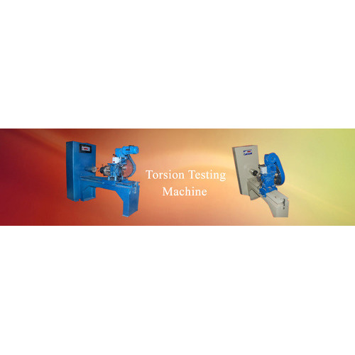 Balaji Torsion Testing Machine