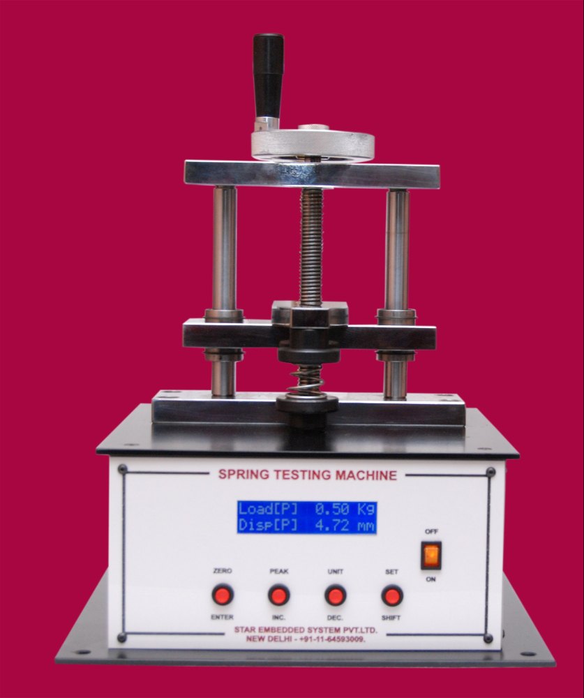Star Scientific Solution Spring Testing Machine