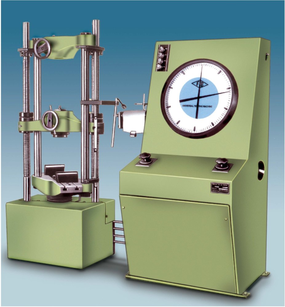 Steel Analogue Universal Testing Machine, Model Name/Number: Utn, Capacity: Ton