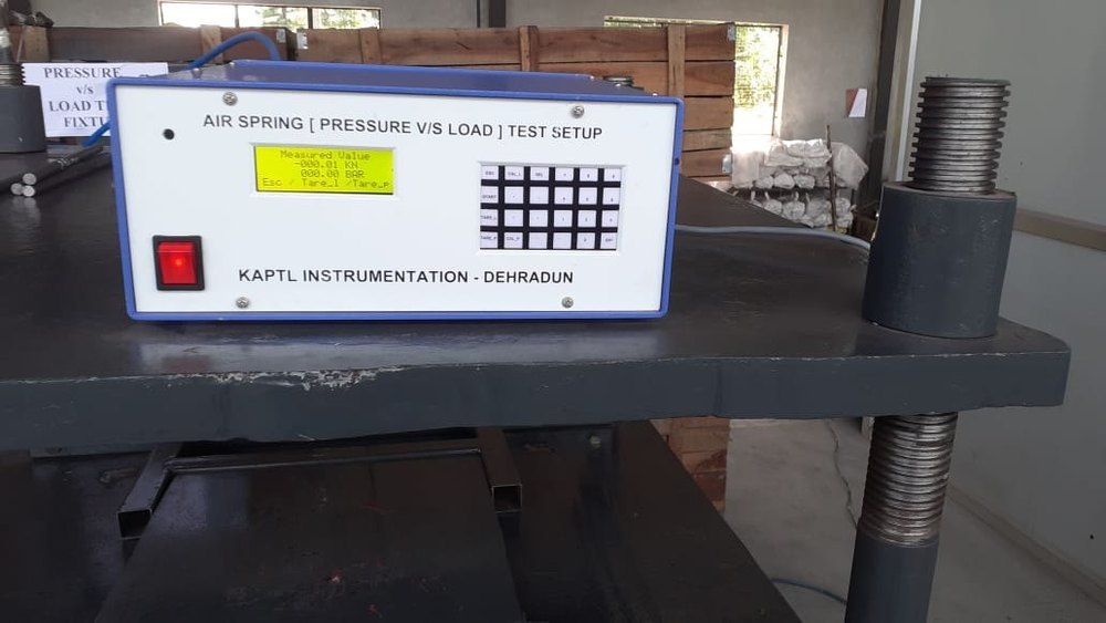 KAPTLL 50 Hz Air Spring Load VS Pressure Test Setup, 500 Watt