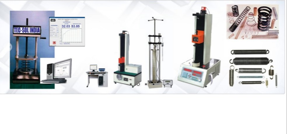 Spring Load Testing Machine