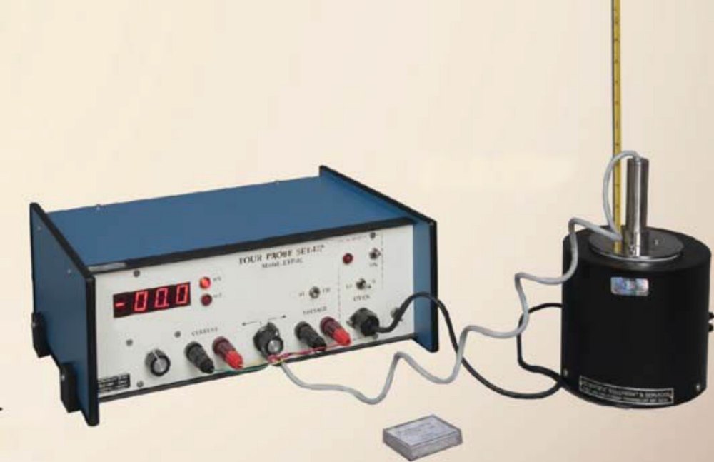 PSAW Resistivity Of Semiconductor By Four Method