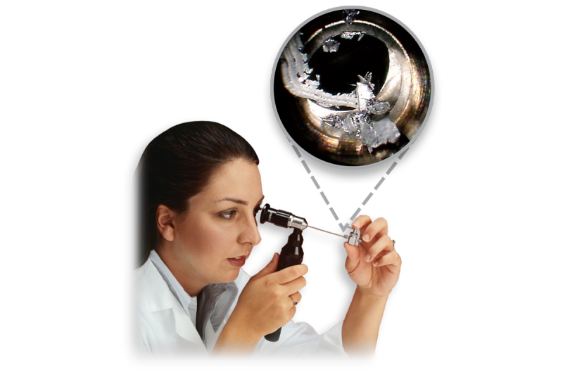 Rigid industrial endoscope