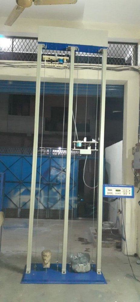 Helmet Testing Apparatus Shock Absorption Cum Penetration Resistance test appratus