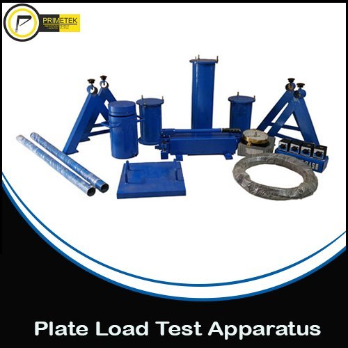 Powder Coating Blue Plate Load Test Apparatus, For Soil Testing Field, Automation Grade: Manual