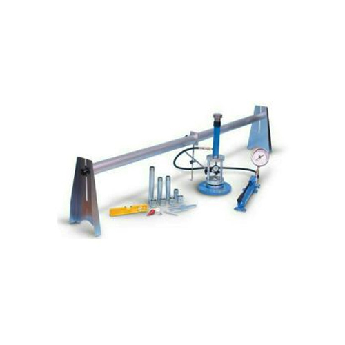 Blue Mild Steel Plate Bearing Test Apparatus, For Soil Testing, Automation Grade: Manual