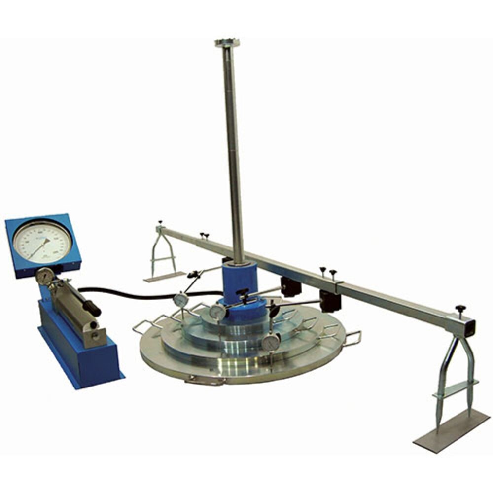 Blue Mild Steel Plate Load Test Apparatus, More Then 100kg, Automation Grade: Manual